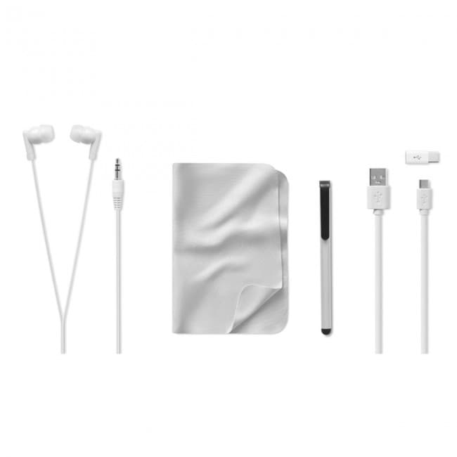 Custom Printed Travel set with earphones - Image 9