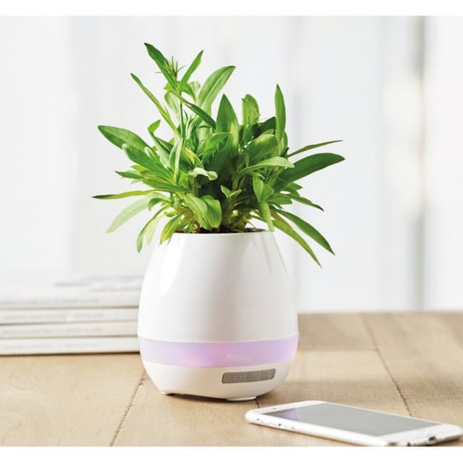 Custom Printed Bluetooth speaker flower pot - Image 3