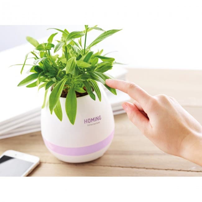 Custom Printed Bluetooth speaker flower pot - Image 6