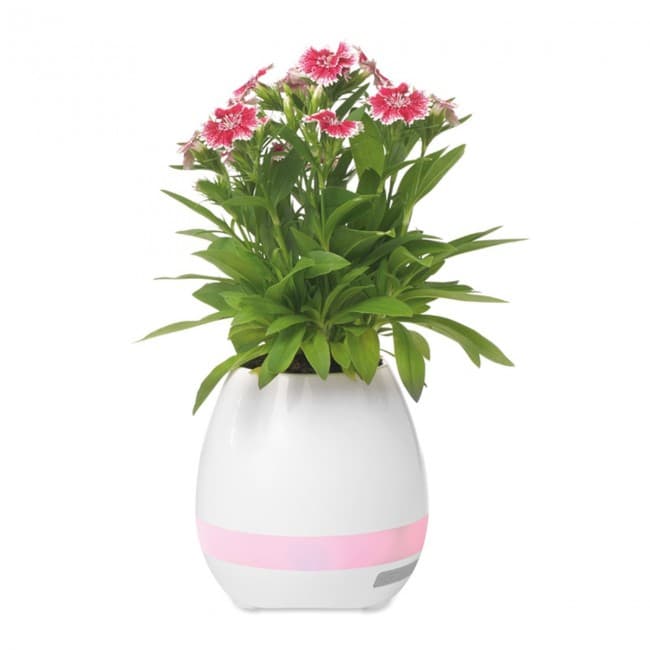 Custom Printed Bluetooth speaker flower pot - Image 1