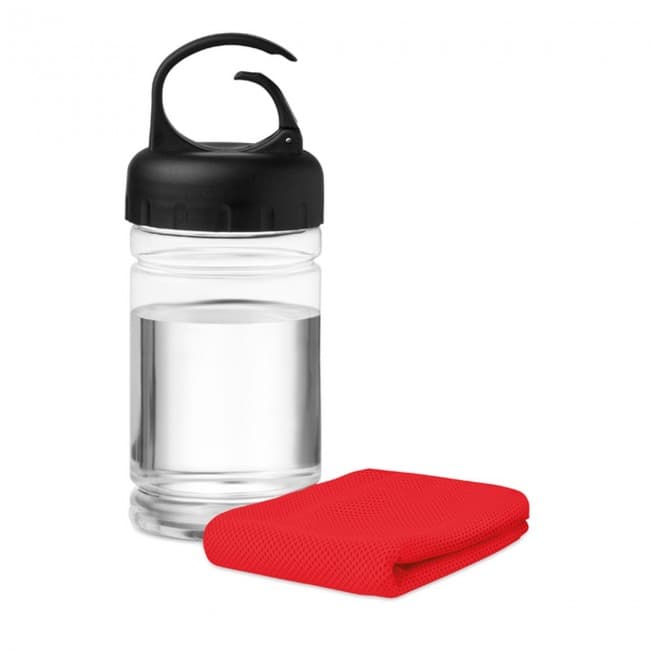 Custom Printed Cooling Towel In PET Bottle - Image 10