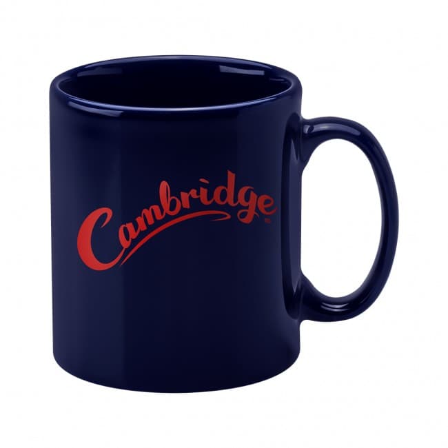 Custom Printed Cambridge Midnight Blue Mug