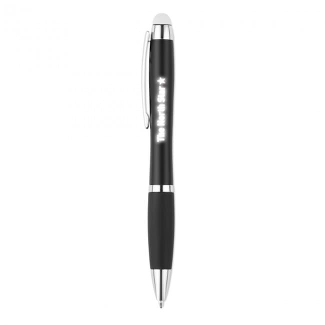 Custom Printed Twist ball pen with light - Image 6