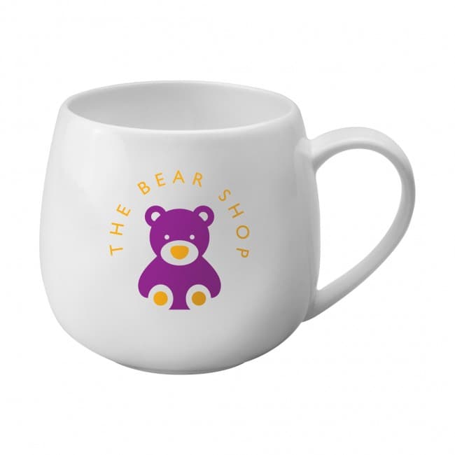 Custom Printed Hug Bone China Mug