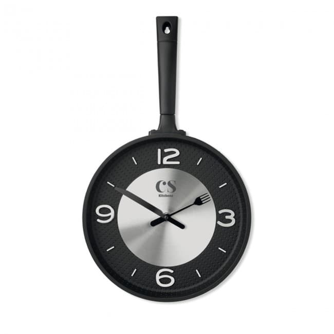 Custom Printed Wall clock in pan shape - Image 3