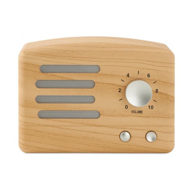 Custom Printed Wooden look Bluetooth Speaker - Image 5