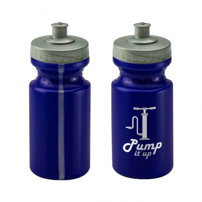 Custom Printed Viz Sports Bottle 500ml Blue