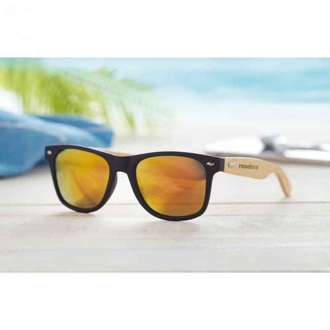 Custom Printed Sunglasses With Bamboo Arms - Image 5