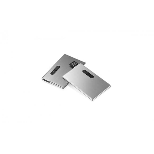 Custom Printed Card Metal 2 USB FlashDrive