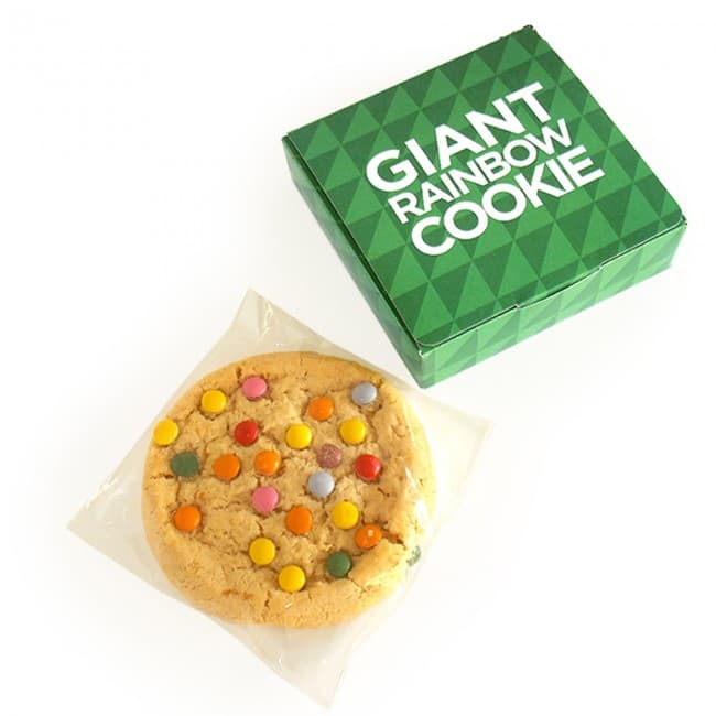 Custom Printed Giant Rainbow Cookie