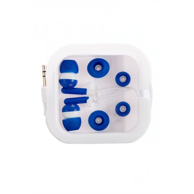 Custom Printed Earphones in Square Case - Image 4