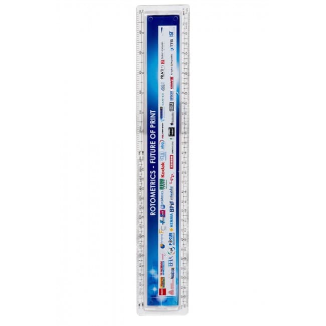 Custom Printed 30cm Insert Scale Ruler