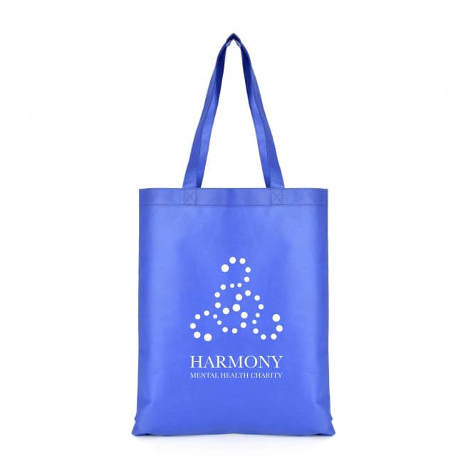 Custom Printed Two Tone Recyclable Non-Woven Shopper - Image 3