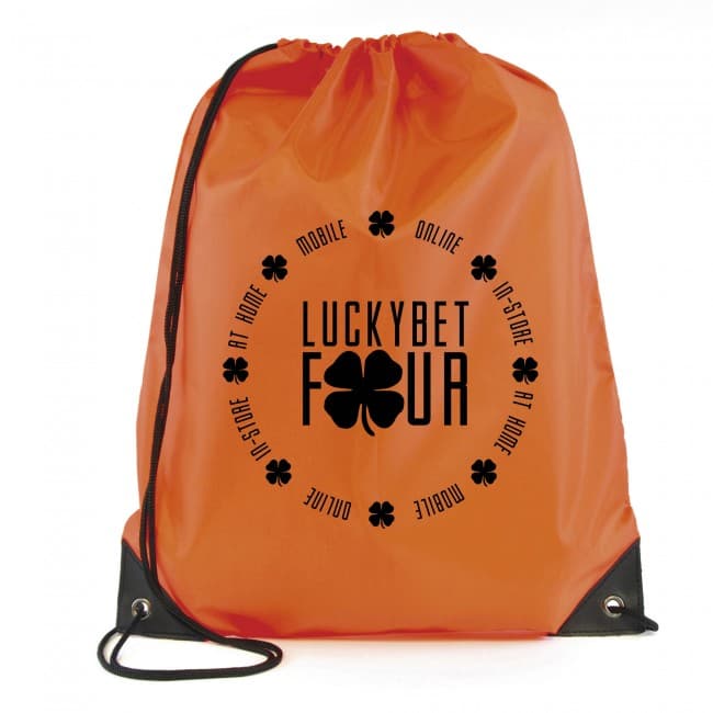 Custom Printed Promotional Pegasus Drawstring Bag - Image 5