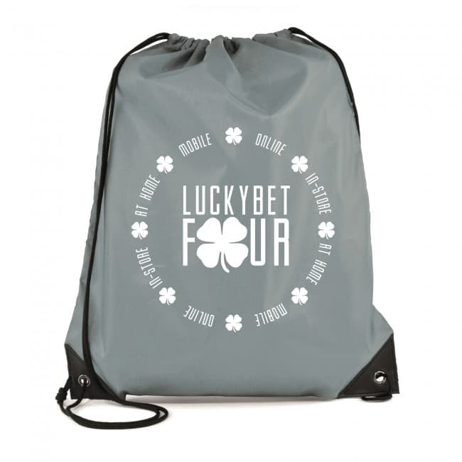 Custom Printed Promotional Pegasus Drawstring Bag - Image 6