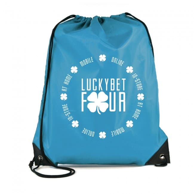 Custom Printed Promotional Pegasus Drawstring Bag - Image 18