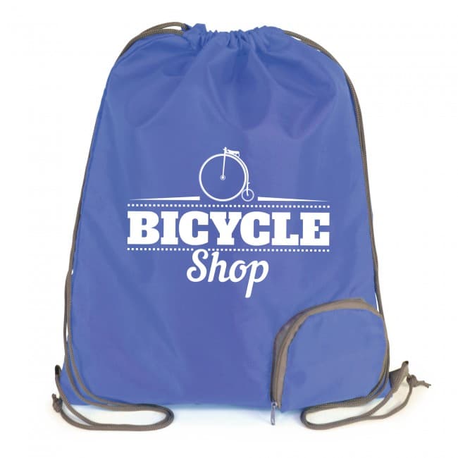 Custom Printed Weybridge Large Drawstring Bag - Image 2