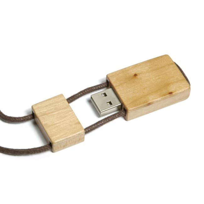 Custom Printed Wood USB FlashDrive