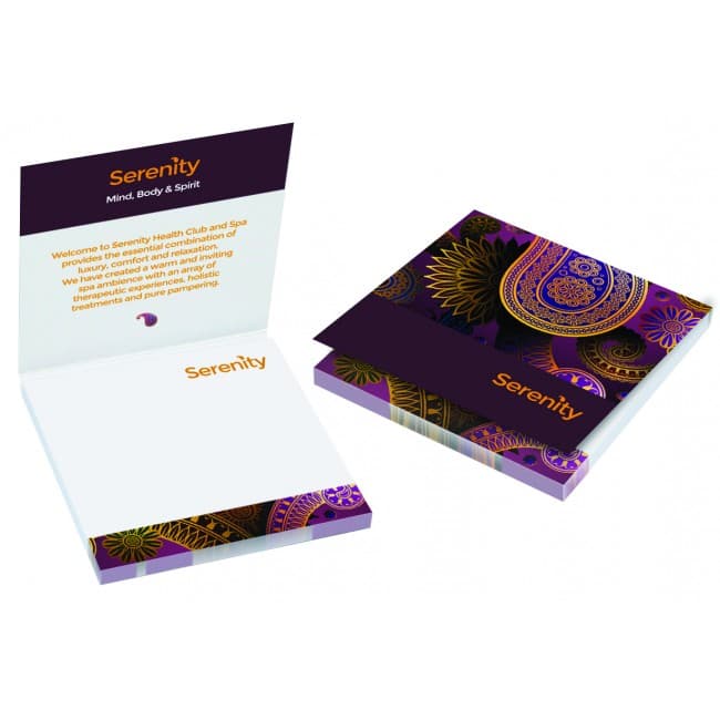 Custom Printed Sticky-Smart Cover Notes 75 x 75mm