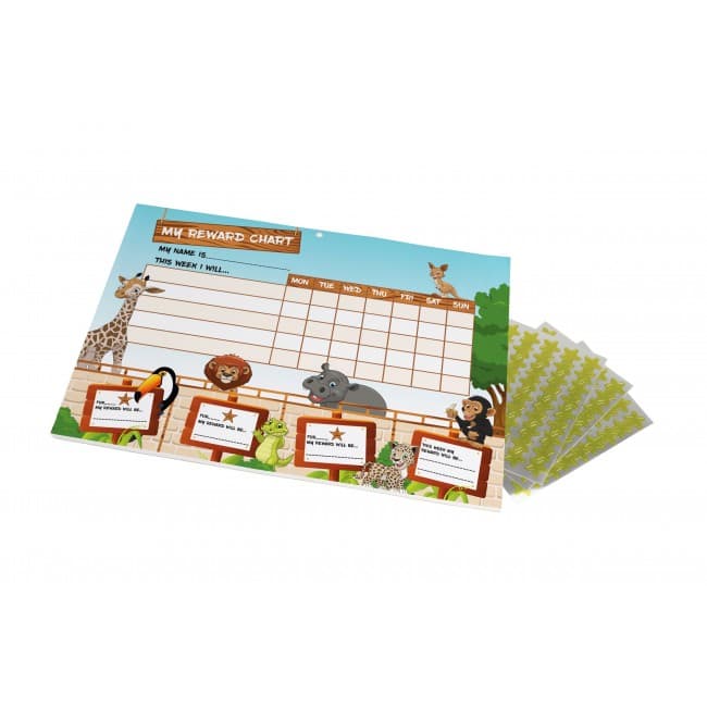 Custom Printed Smart-Pad A4 Reward Chart Additional Stickers