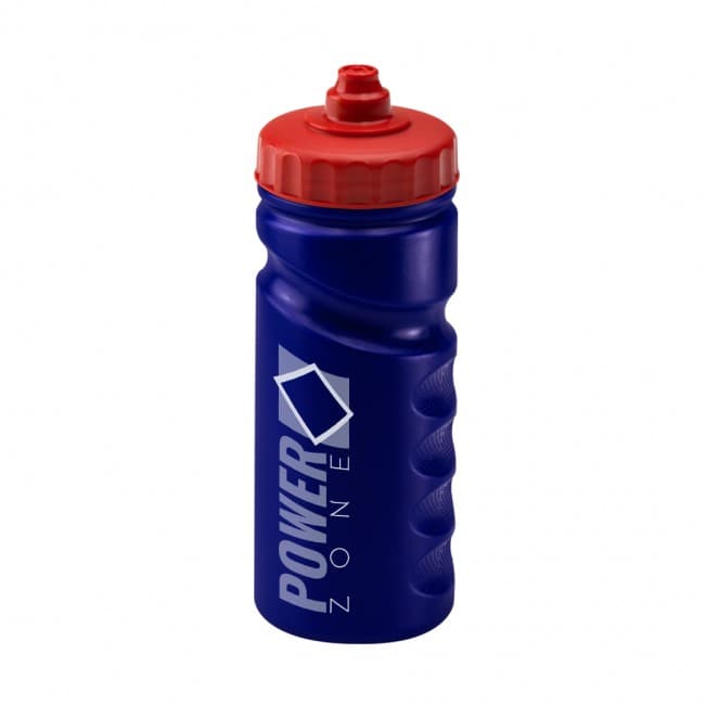 Custom Printed Finger Grip 500ml Blue