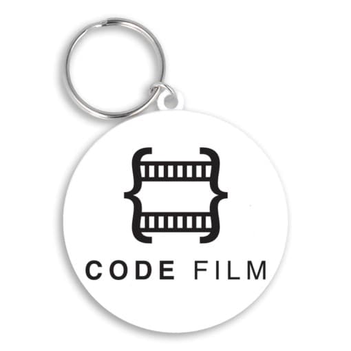 Custom Printed 55mm Circular Keyring