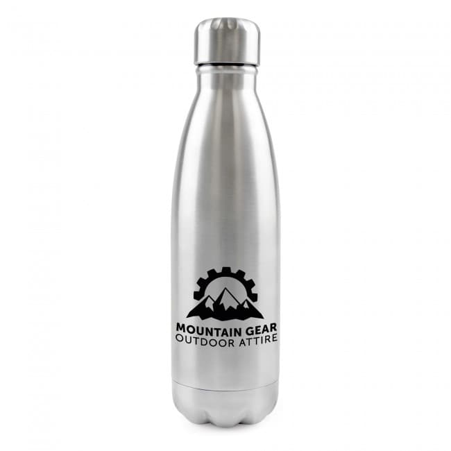 Custom Printed Ashford Plus Stainless Steel Drinks Bottle 450ml