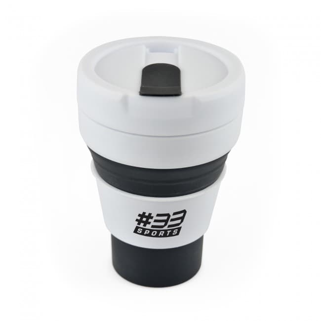 Custom Printed Pocket Collapsible Cup 335ml