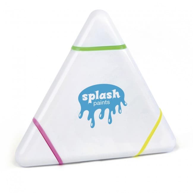 Custom Printed Triangle Branded Highlighter