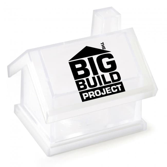 Custom Printed House Shaped Money Box