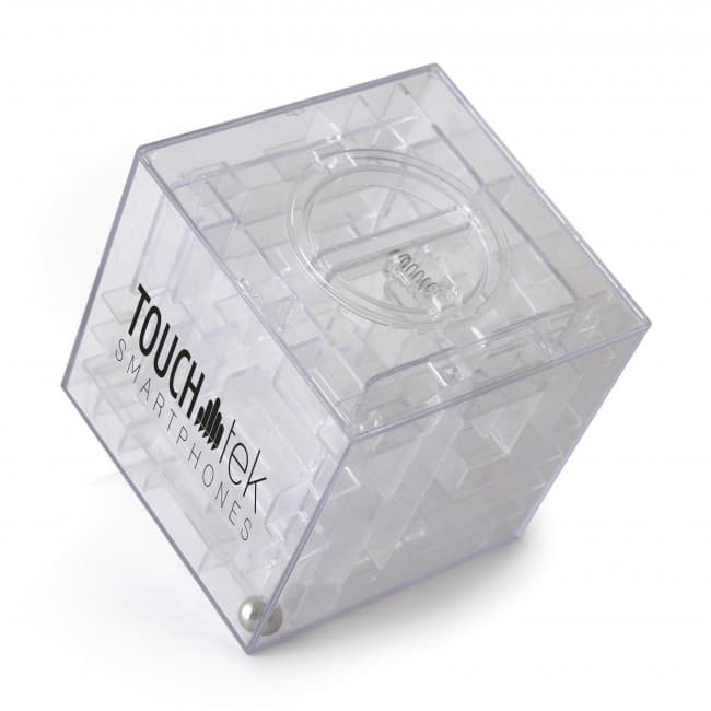 Custom Printed Maze Plastic Money Box