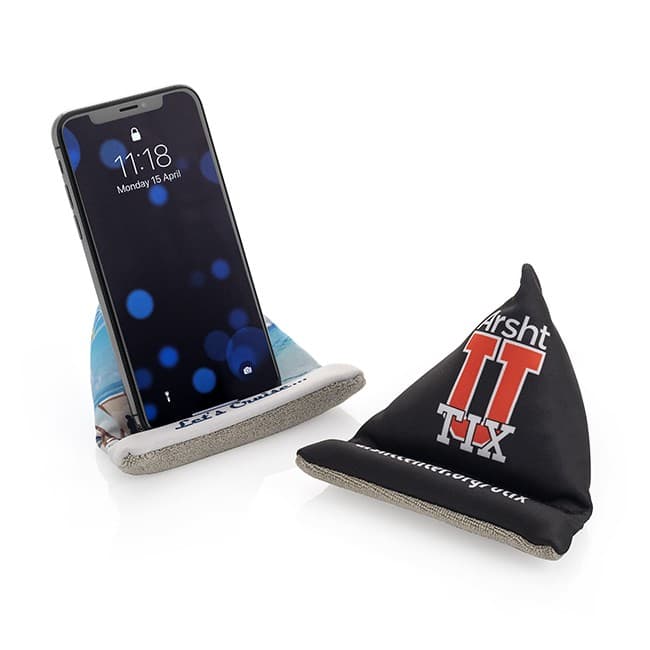 Custom Printed Microfibre Phone Stand and Cleaner