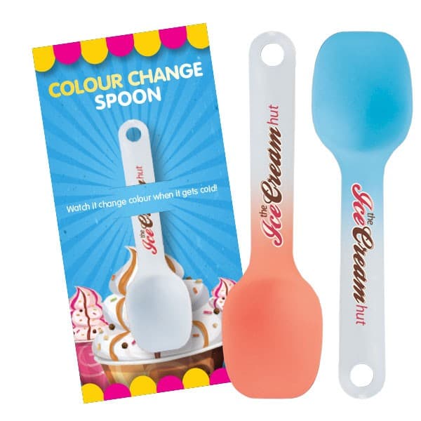 Custom Printed Colour Changing Spoons