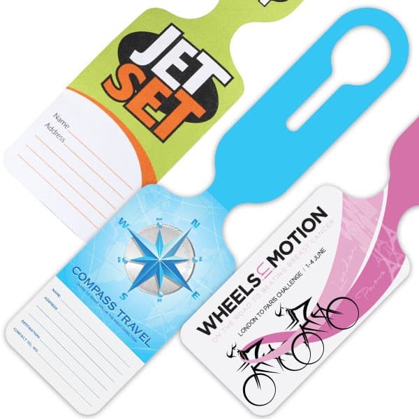 Custom Printed Tyvek Luggage Tag