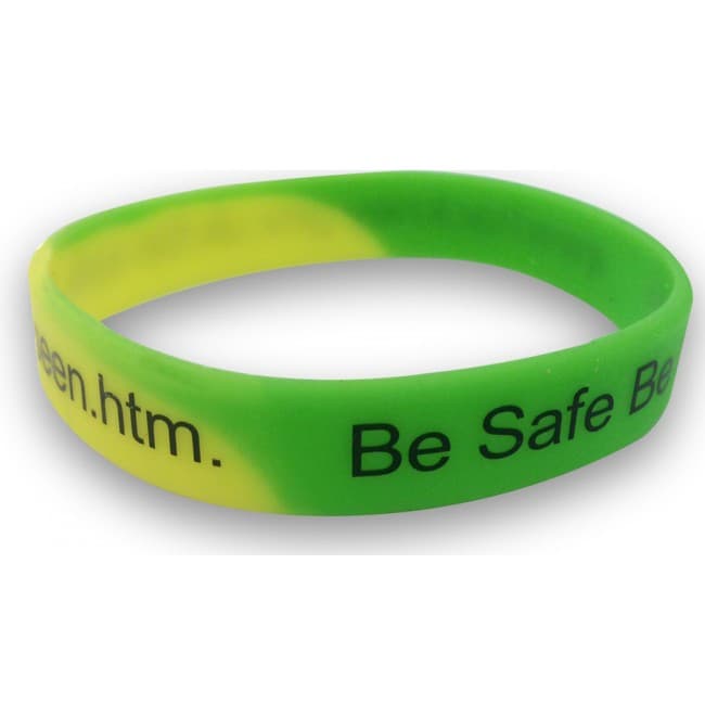 Custom Printed Multi Colour Wristband - Printed