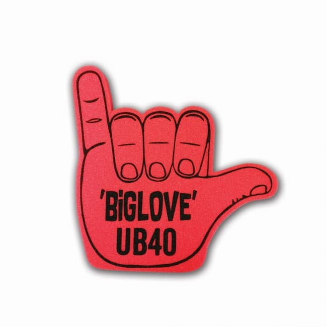 Custom Printed Category 3 shape foam hand printed both sides - Image 2