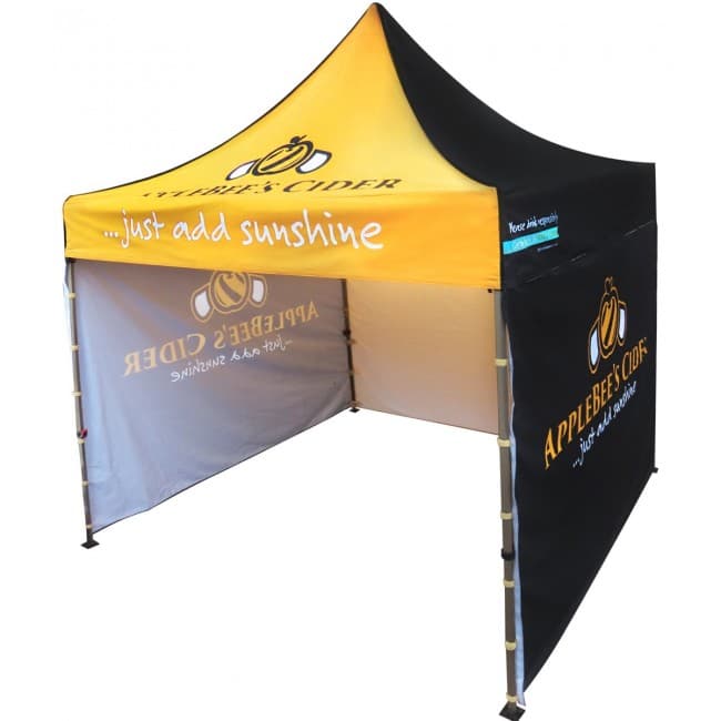 Custom Printed 3m x 3m Gazebo Including x3 Side Walls