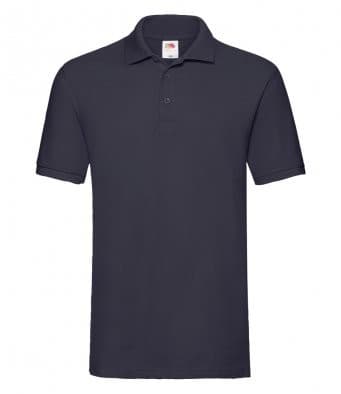 Custom Printed Fruit of the Loom Premium Cotton Piqué Polo Shirt - Image 1