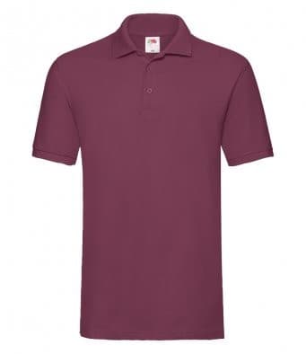 Custom Printed Fruit of the Loom Premium Cotton Piqué Polo Shirt - Image 2