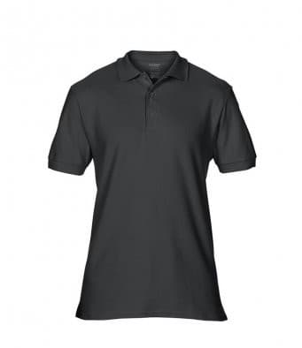 Custom Printed Gildan Premium Cotton® Double Piqué Polo Shirt - Image 1