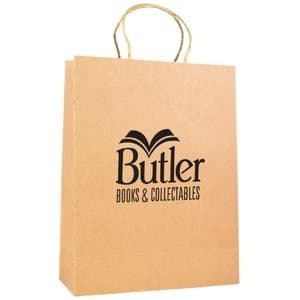 Custom Printed Brunswick Natural Large Paper Bag