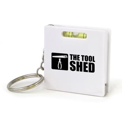 Custom Printed Skillet Tape Measure Keyring 1m