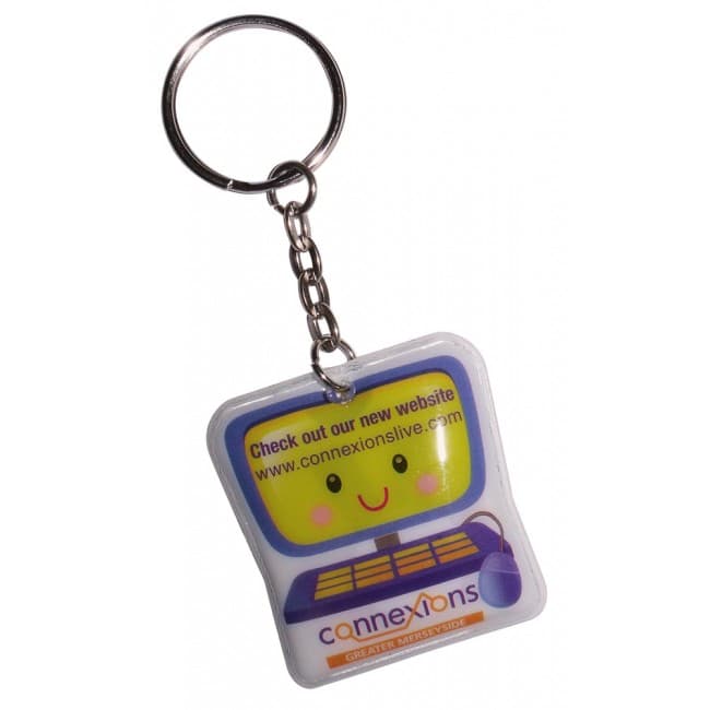 Custom Printed PVC Torch Keyrings