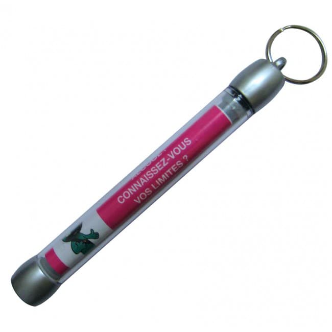 Custom Printed Plastic Banner Keyrings