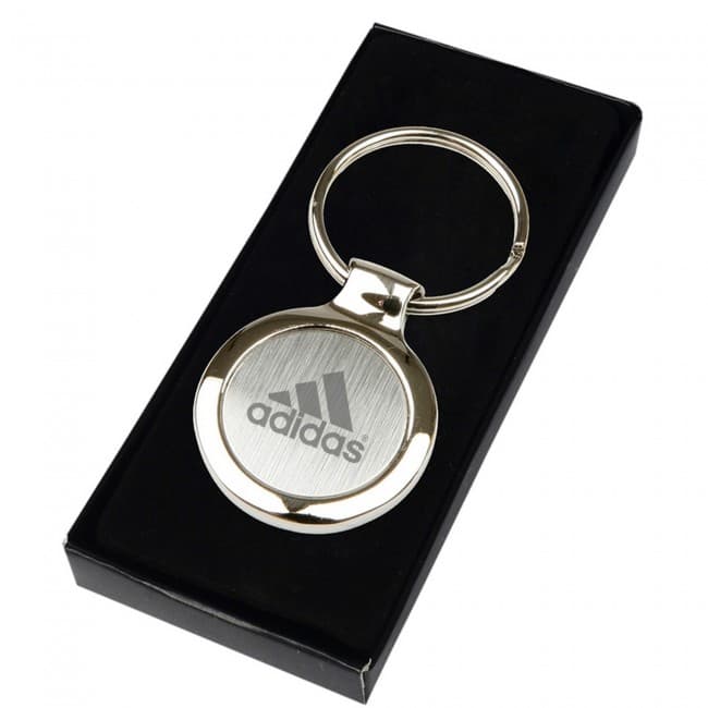 Custom Printed Circular Executive Keyring