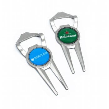 Geo Bottle Opener (2 In 1 Golf Repair Tool And Bottle Opener)