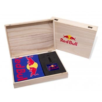 Wooden Bag Tag Golf Presentation Gift Box