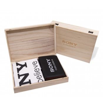 Wooden Scorecard Golf Presentation Gift Box