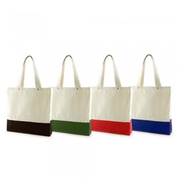 Komba Canvas Bag With Coloured Base 10oz