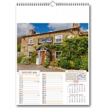 Old Worlde Inns Wall Calendar